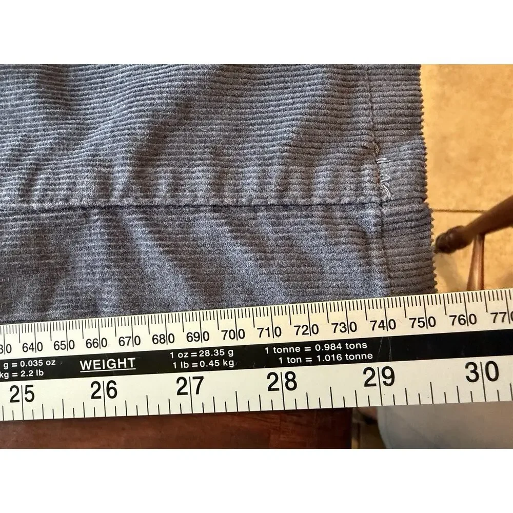 Goodfellow & Co Men’s 36x32 Gray Corduroy Pants Straight Fit 5 Pocket NWT